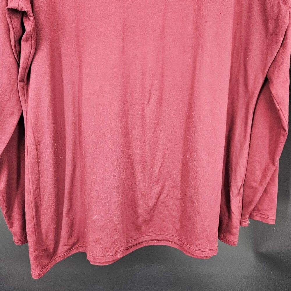 32 Degrees Shirt Women XXL Lot 3 Long Sleeve Crew Heat Cool Tees Blue Red Purple - Picture 6 of 8